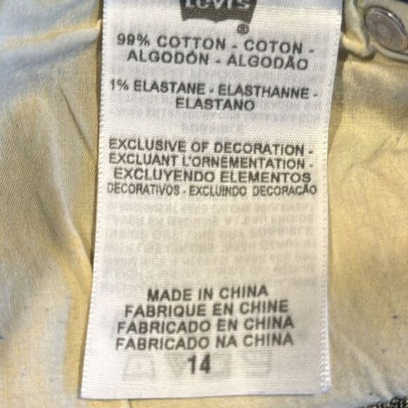 Levi’s High Waist Denim Women’s Shorts Size 14 - Picture 8 of 9